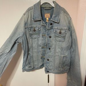 Abercrombie and Fitch jean jacket size medium